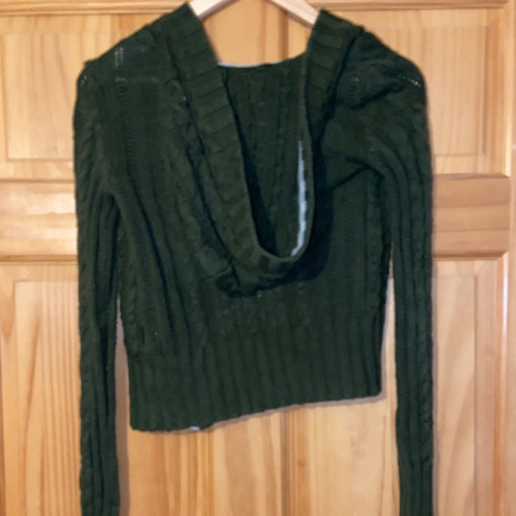 Cardigan with hood - Picture 2 of 3